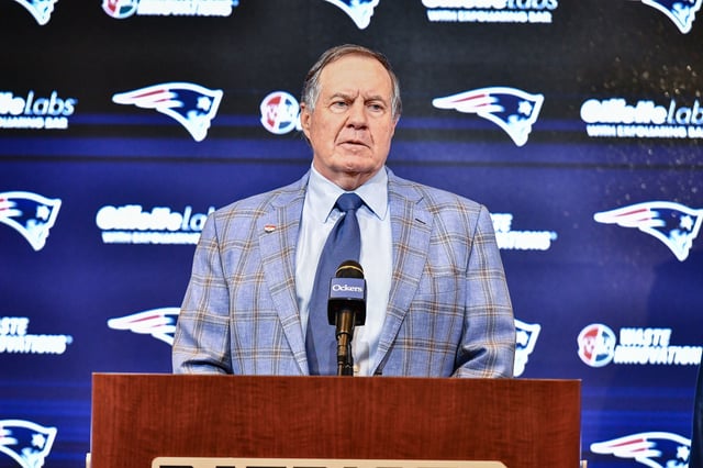 Former head coach Bill Belichick