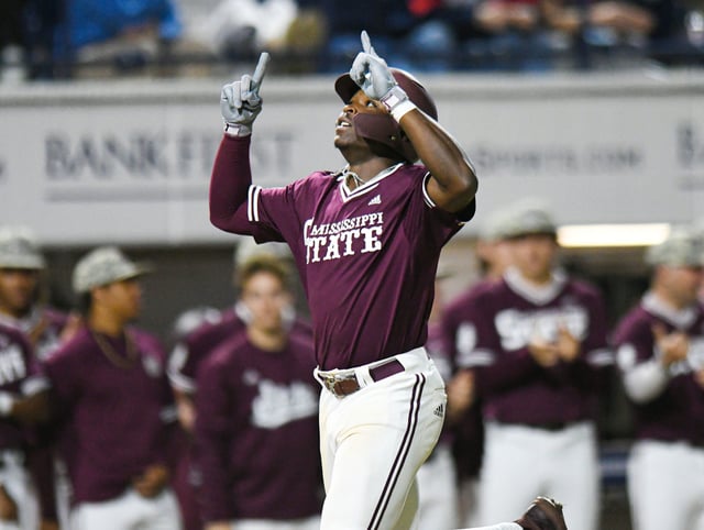 Mississippi State outfielder Dakota Jordan