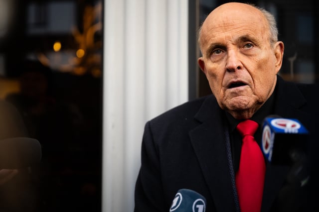 Rudy Giuliani Bankruptcy Dismissed