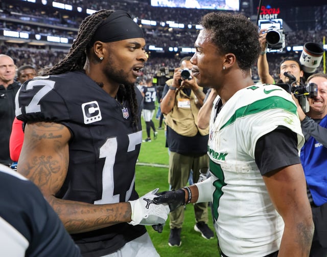 Davante Adams and Garrett Wilson