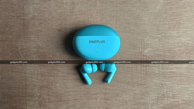 OnePlus Nord Buds 3 Pro seen in a Soft Jade shade