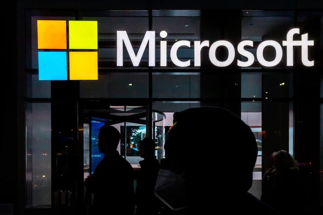Microsoft office pictured in 2020