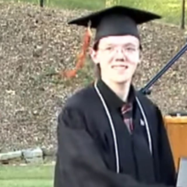 Thomas Matthew Crooks graduating from Bethel Parks High School in 2022. The school district denies that the 20-year-old would-be assassin was bullied as a student.