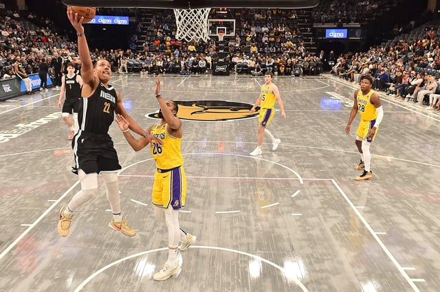Spencer Dinwiddie Desmond Bane Lakers Grizzlies