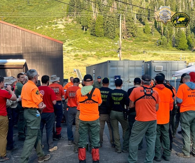 Rescue teams involved in the search for a man reported missing in the Placer County wilderness. 