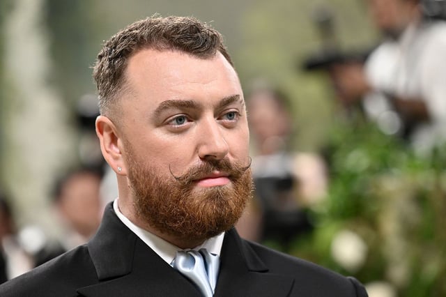 Sam Smith at the 2024 Met Gala in New York City.