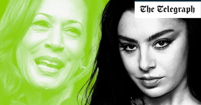 An unlikely pop and politics power couple: Kamala Harris and Charli XCX