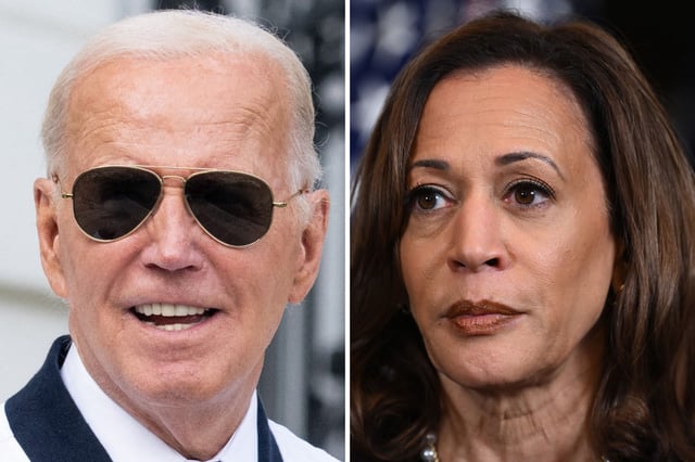 Joe Biden and Kamala Harris