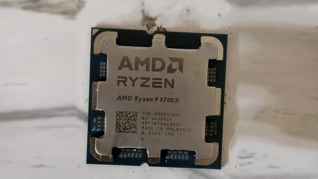An image about AMD Ryzen 9 9700X spotted, Zen 5 CPU delays could've been because of a typo