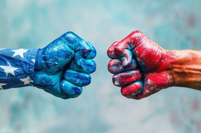 This greater hope emerged because upon seeing the overlap, participants felt a deeper connection with voters from the other political camp. Credit: Neuroscience News