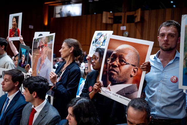 Boeing victims' family members