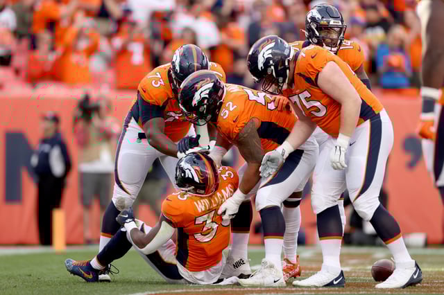 Denver Broncos offensive line