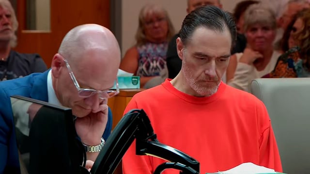 Nicolae Miu is seen during his sentencing hearing on July 31, 2024.
