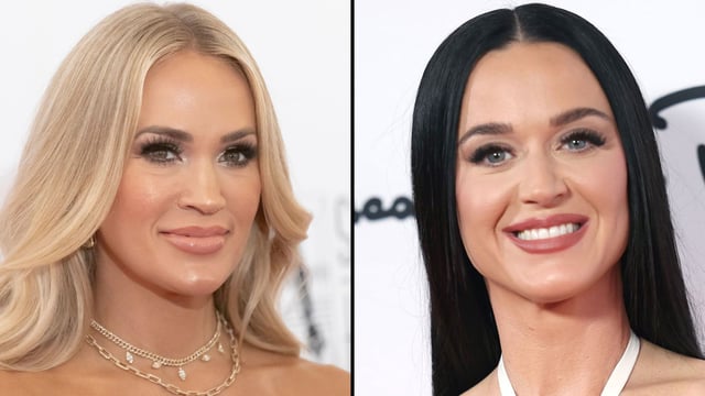 Carrie Underwood and Katy Perry.