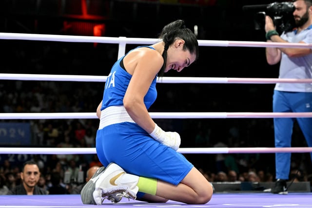 angela carini at olympics