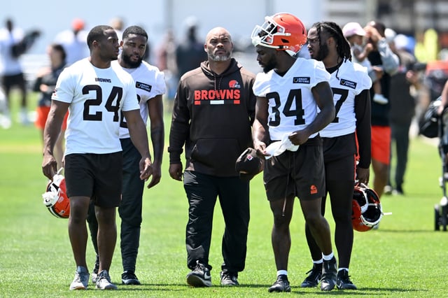 Browns running back room