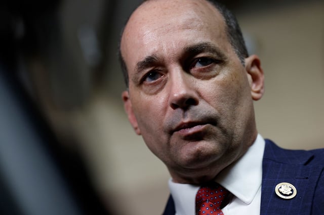 Virginia Rep. Bob Good is seen on Capitol Hill in Washington, DC, on May 7, 2024.