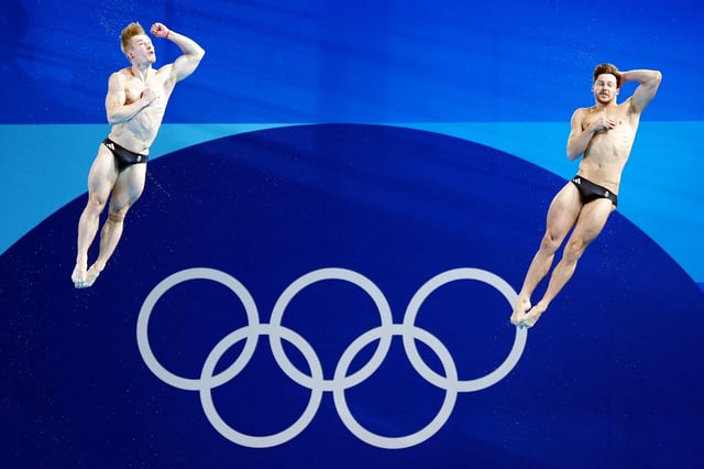 Anthony Harding and Jack Laugher are going for gold