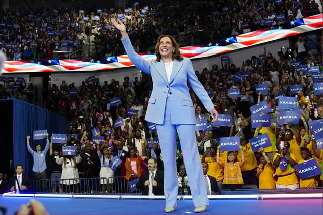 After Vice President Kamala Harris’ campaign rally in Atlanta on Tuesday, Republican vice presidential candidate J.D. Vance accused Harris of pandering to Black voters.