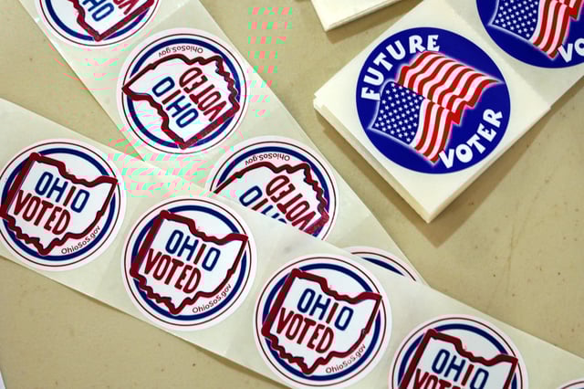 Ohio removed over 155,000 people from the voter rolls, including inactive voters and non-U.S. citizens who were registered to vote.