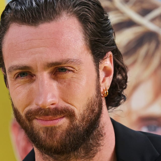 Aaron Taylor-Johnson attends a special screening of "The Fall Guy" at BFI IMAX Waterloo on April 22, 2024 in London, England. Several months later, in August, Taylor-Johnson showed off an entirely new look.