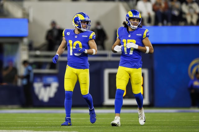 Rams Puka Nacua and Cooper Kupp