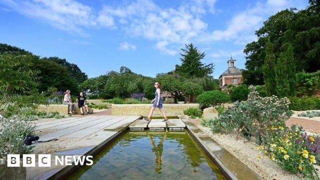 The garden at Beningbrough Hall