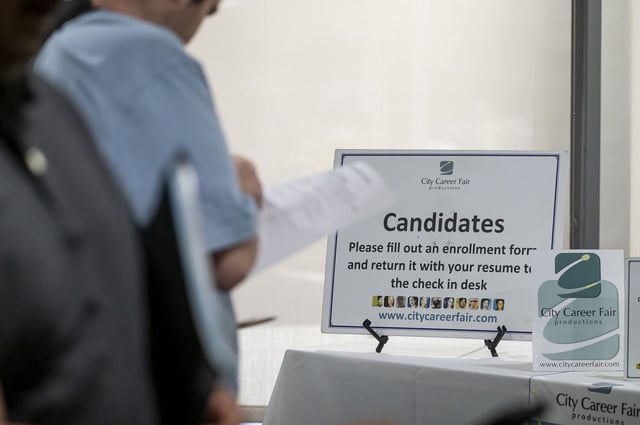 The latest snapshot of the US labor market comes as Wall Street attempts to bounce back from a market rout triggered by a dismal July jobs report.
