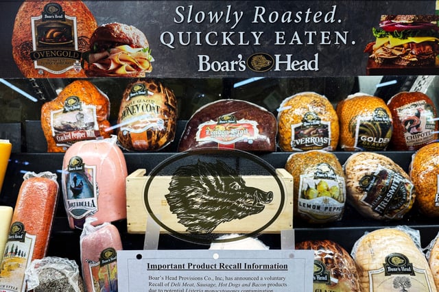 The Boar’s Head recall, which includes over 70 products, was distributed to stores nationwide and the Cayman Islands, the Dominican Republic, Mexico and Panama.
