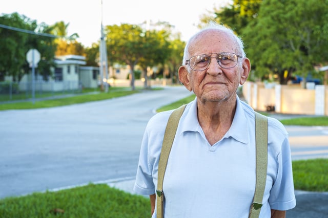 Senior man