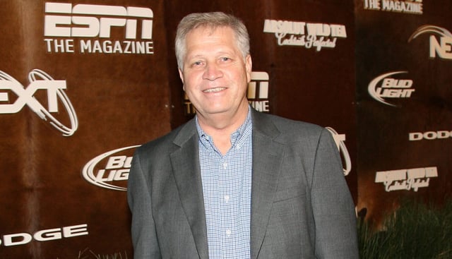 ESPN reporter Chris Mortensen arrives at the ESPN Magazine "NEXT" Party held at the NEXT Ranch on February 4, 2011 in Fort Worth, Texas.