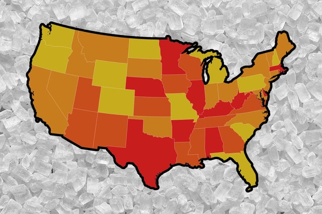 US Diabetes Change Map 2012-2022