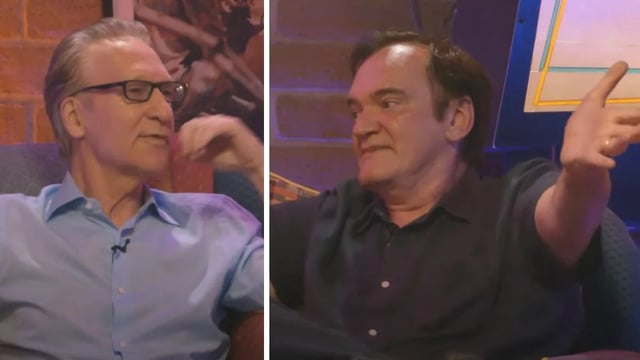 Bill Maher and Quentin Tarantino on "Club Random" (YouTube)