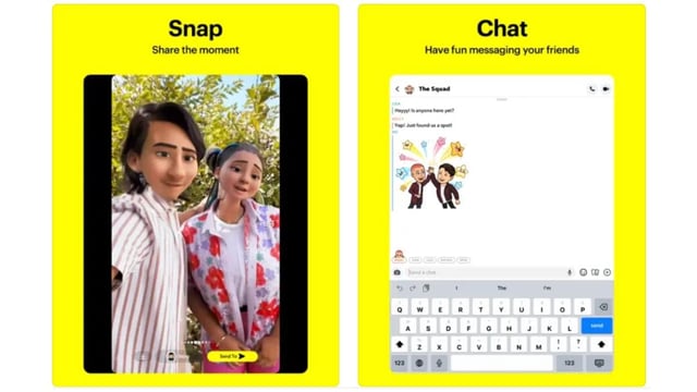 Snapchat was rolled out on iOS in 2011 but was not available natively on the iPad