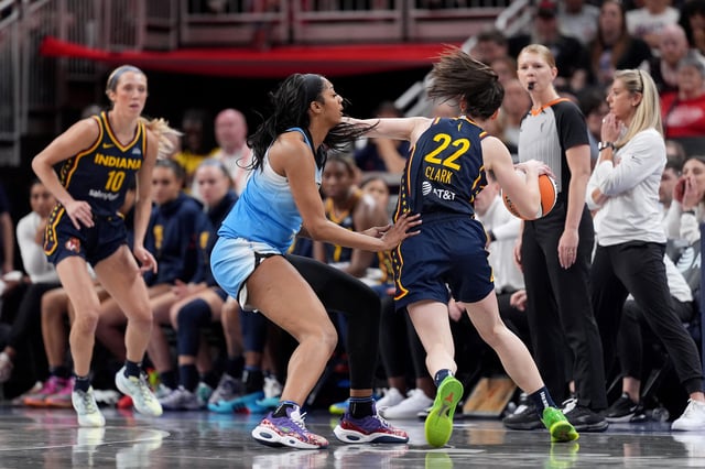 Chicago Sky Angel Reese Indiana Caitlin Clark