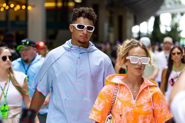 Patrick and Brittany Mahomes