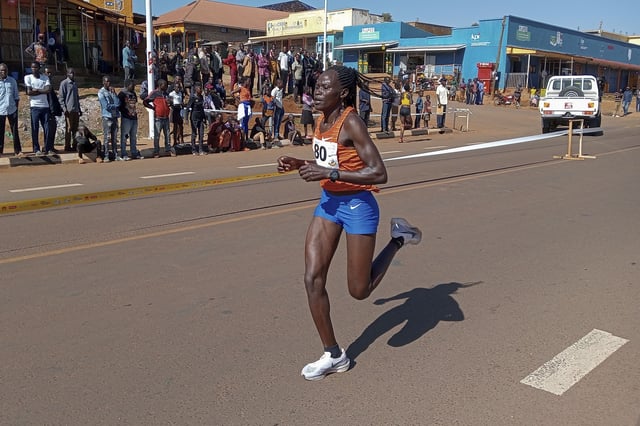 Ugandan athlete Rebecca Cheptegei,