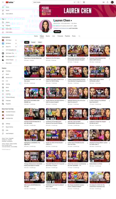 Lauren Chen YouTube