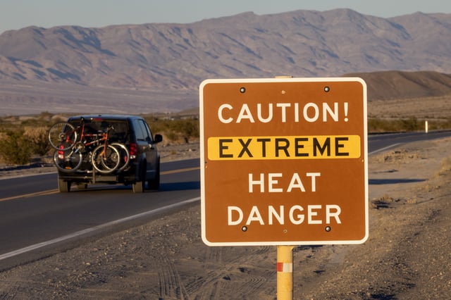 Overnight temperatures spike triple digits California heat