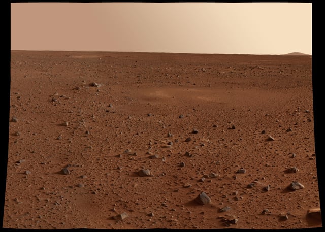 Mars is a desert world today—but it wasn't always