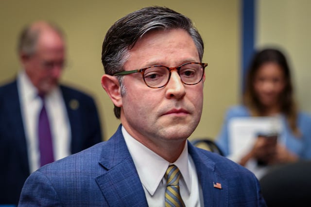 Mike Johnson in Washington, D.C., on July 22, 2024.