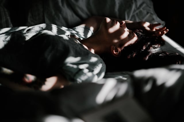 Sleepless woman (Photo by Annie Spratt on Unsplash)