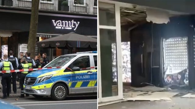 Image Of The Site Where The Explosion Took Place