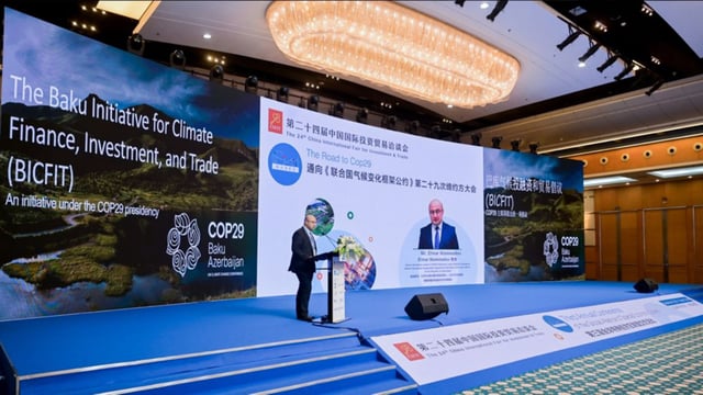 Initiatives such as the Baku Initiative on Climate Finance integrate and address cross-sectoral synergies. (X)