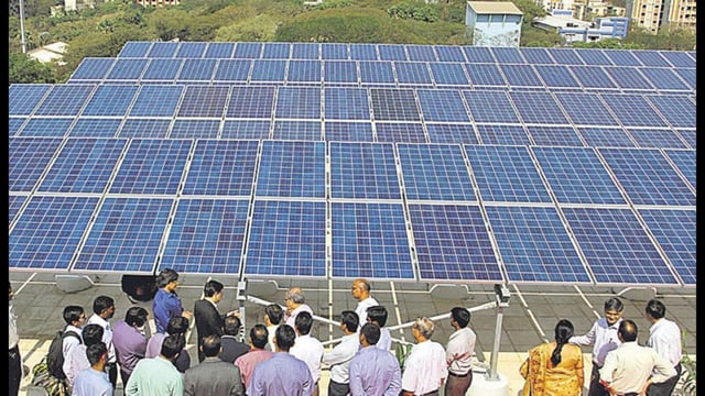 The current renewable targets are 319 GW of solar power by 2030. (HT PHOTO/Representative)