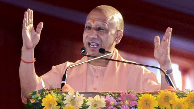 UP chief minister Yogi Adityanath issued a slew of directions to officials at a high level meeting in Lucknow on Tuesday. (PTI)