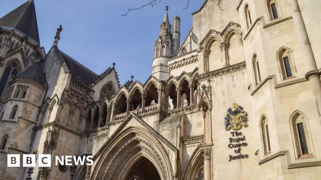 Royal Courts of Justice in London, UK